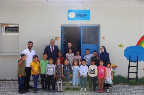 Sayın Kaymakamımız Kübra DEMİRER, Çamlıyamaç ve Kirazlı İlkokulunu Ziyaret Etti.